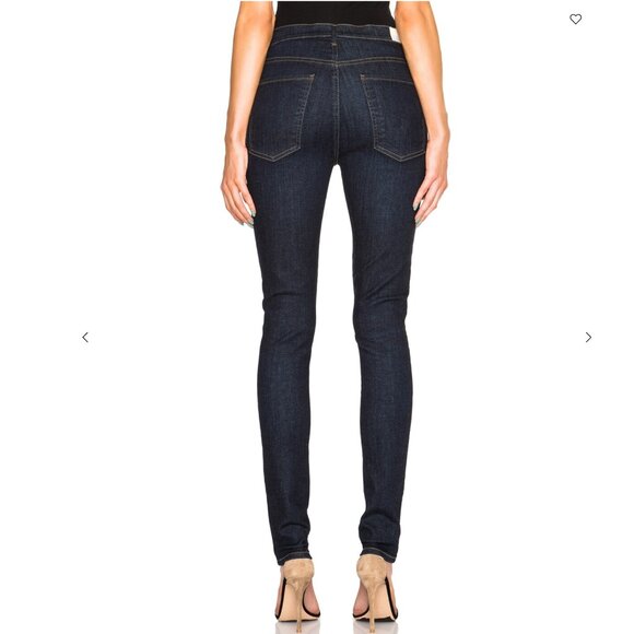 Citizens of Humanity Carlie SZ 27 dark blue "Foxy" wash VEUC - Picture 4 of 12